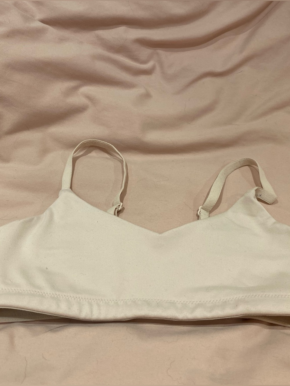 Everyday Cotton sports bra in pink